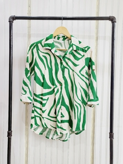 CAMISA ESTAMP. 3/4 (ZEBRA) - comprar online