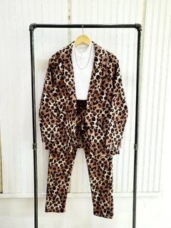 BLAZER ANIMAL PRINT (Bengalina elastizada) - ivony