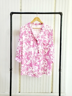 CAMISOLA MAO 3/4 (FLORCITAS) - ivony