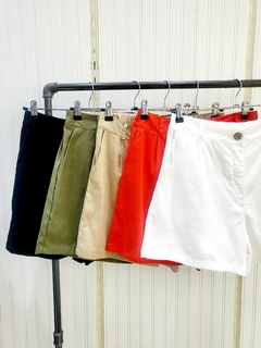 SHORT DE LINO SASTRERO - tienda online