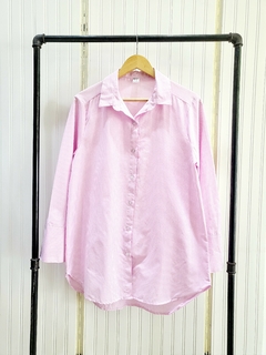 CAMISA OVER RAYADA. - comprar online