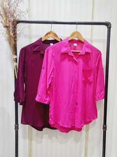 CAMISA 1 BOLSILLO M/3/4 LISA.