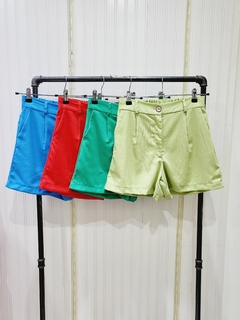 SHORT DE LINO SASTRERO - tienda online