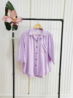 CAMISA 1 BOLSILLO M/3/4 LISA. - comprar online