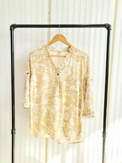 CAMISOLA MAO 3/4 (FLORCITAS) - tienda online