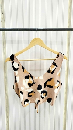 TOP ESCOTE V (ANIMAL PRINT) en internet