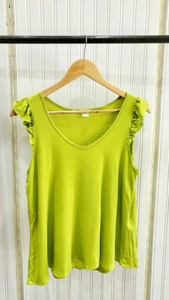 MUSCULOSA DE LINO LISO - ivony