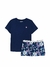 Victoria´s Secret Pijama Curto -Azul / Floral - comprar online