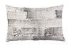 Almohadón de Terciopelo pintado rayas finitas horizontales