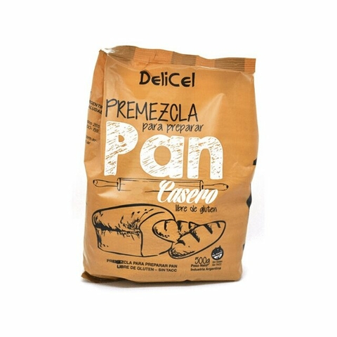 Premezcla Pan x 500 grs DELICEL - SIN TACC