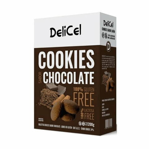 Cookies de Chocolate Delicel Sin Tacc