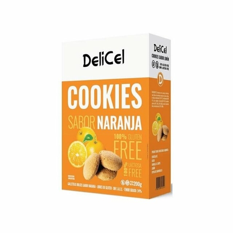 Cookies de Naranja Delicel Sin Tacc