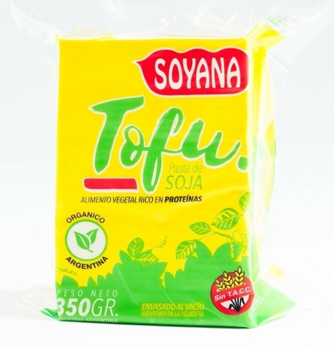 Tofu original Soyana Orgánico SIN TACC x 350 gr