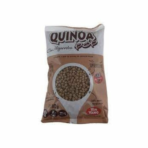 Quinoa Pop Con Algarroba x 80 gr YIN YANG SIN TACC