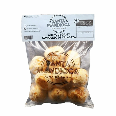 Chipa Calabaza SANTA MANDIOCA x 300 gr SIN TACC Vegano