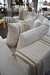 P1 Sofa PARIS curvo 380x97 dos módulos con funda, Set c/almohadones - comprar online