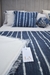 T2 Manta pie de cama BLUE 240x80 con almohadones - comprar online