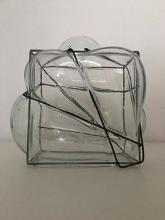 Blown Glass Transparente Geometrica Rectangular - Arq. Gustavo Moreno en internet