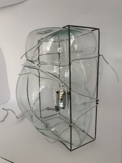 Blown Glass Transparente Geometrica Rectangular 3 GRANDE - Arq. Gustavo Moreno - RED SUR design