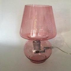Velador Velador Transparente Rosa - comprar online