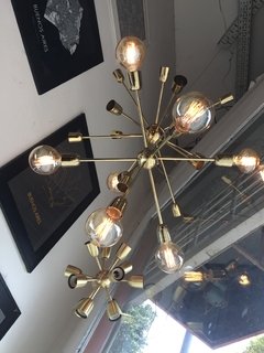 Sputnik 7 luces ø55 cm DORADO - tienda online