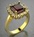 Anillo rosetón rectangular