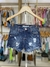 SHORTS FEM. JEANS BARRA DESFIADA / JEANS