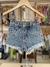 Short jeans feminino desfiado