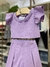 CONJUNTO CROPPED +CALCA PANTACOURT / LILAS - comprar online