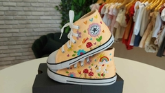 Tênis All Star com bordado personalizado, cor nova - Meninas Marias