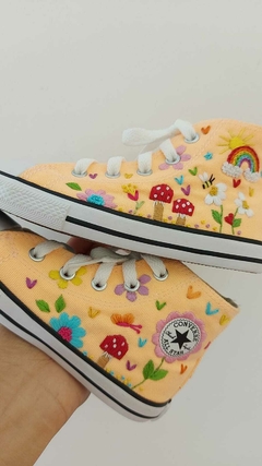 Tênis All Star com bordado personalizado, cor nova - loja online