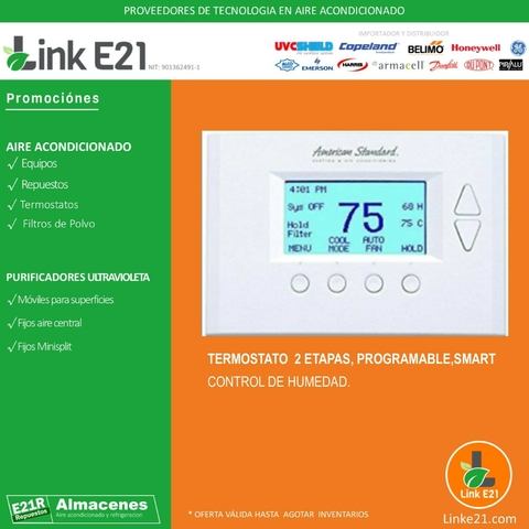 Vine Termostato inteligente para el hogar TJ-560 termostato programable  WiFi compatible con Alexa y Google Assistant ahorro de energía pantalla –  Yaxa Guatemala