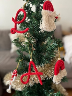 Iniciales navideñas