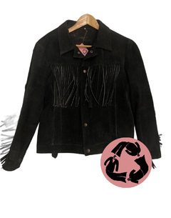 CAMPERA DE GAMUZA VINTAGE T.50