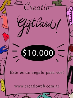 Gift Card X $10000
