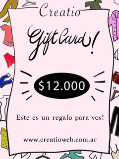 Gift Card X $12000