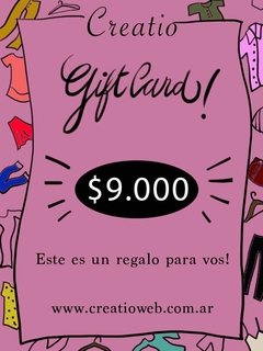 Gift Card X $9000