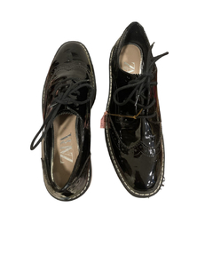 MOCASIN CHAROL NEGRO ZARA T.37 en internet