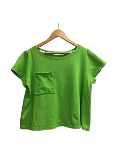 Remera de jersey con bolsillo Verde