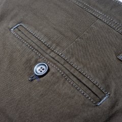 PANTALÓN GABARDINA DE ALGODON VERDE - comprar online
