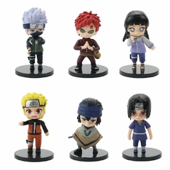 Bonecos Naruto Kit 12 Unidades Action Figures Miniaturas 7cm - Nova Reborn - Bonecas e Pelúcias