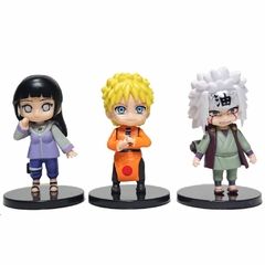 Bonecos Naruto Kit 12 Unidades Action Figures Miniaturas 7cm