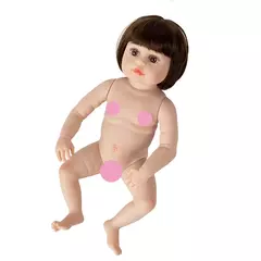 Boneca Reborn Panda Menina 48cm Corpo de Silicone Vem Com Pelúcia - loja online