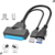 Adaptador USB 2.0 para HD SATA KP-HD015 - Knup - loja online