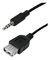 Cabo Usb Femea + P2 Macho 20cm Lelong Le-1012 - comprar online