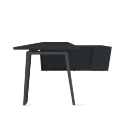 MESA COM CREDENZA PÉ CAVALETE - loja online