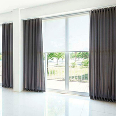 Cortinas Modernas Onda Serena - Medidas 2.30 x 2.30 - tienda online