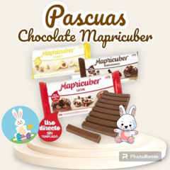 tabletas de Chocolate Mapricuber de 800gr