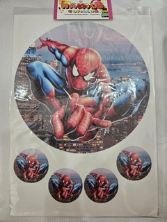 Lamina Comestible Spiderman - comprar online