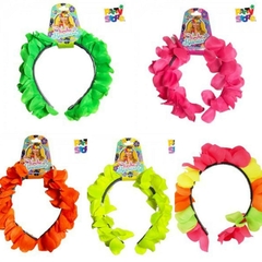 Vinchas de flores fluor